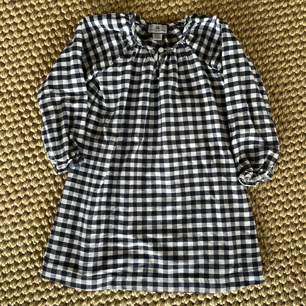 Petite Plume Flannel Nightgown (Size 5)